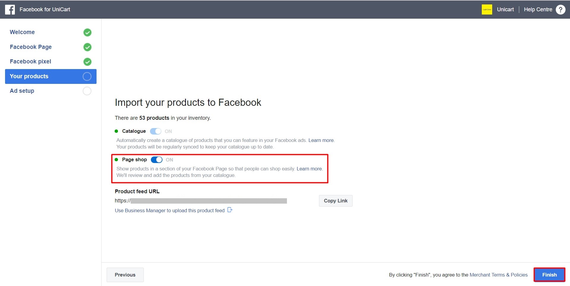 Facebook Business Extension