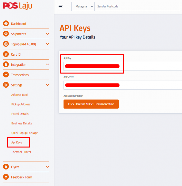 How to Print PosLaju Shipping Label UniCart Support Center
