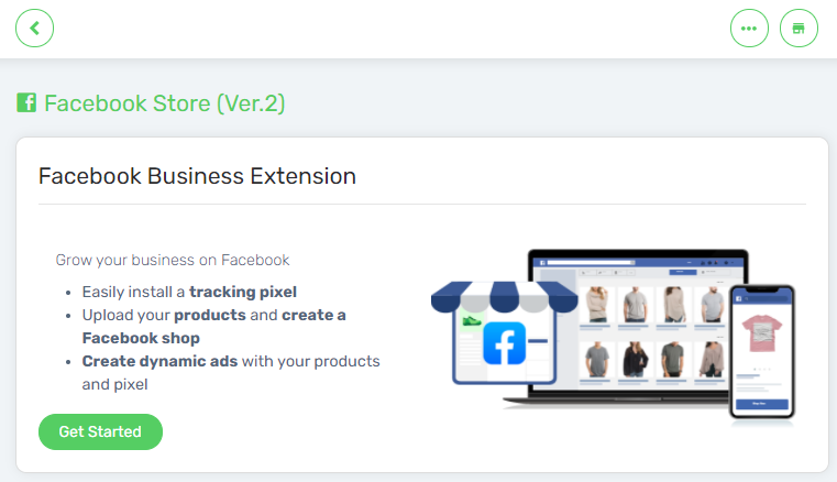 Facebook Business Extension